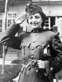 Hannah Senesh in Uniform: Â© http://en.wikipedia.org/wiki/Hannah_Szenes