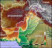 Karte Pakistan. Quelle: BishkekRocks, Wikimedia, Lizenz: CC BY-SA 3.0 Karte Pakistan. Quelle: BishkekRocks, Wikimedia, Lizenz: CC BY-SA 3.0