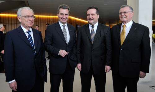 Lothar Späth, Günther H. Oettinger, Stefan Mappus, Erwin Teufel