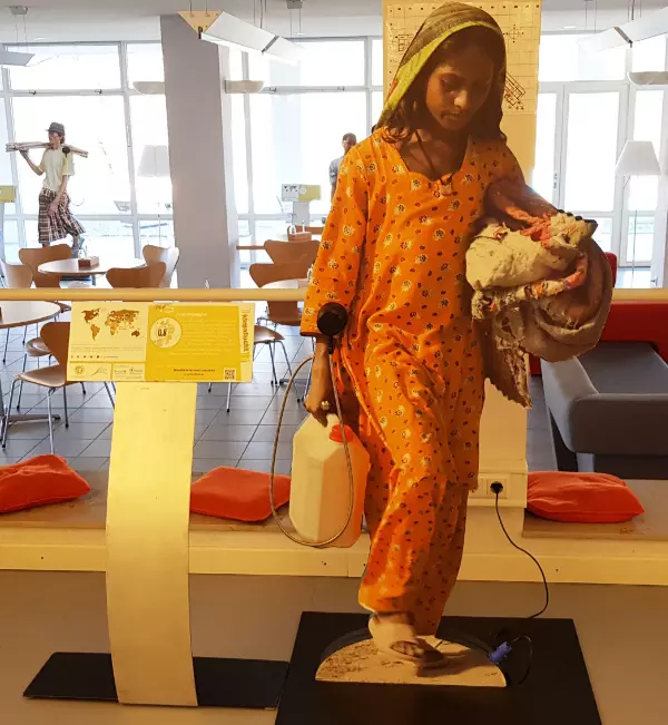 MÃ¤dchen aus Pakistan. Foto: LpB BW