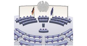 Grafik: Der Bundestag Grafik: Der Bundestag
