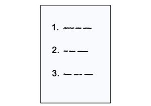 Grafik: Eine Liste Grafik: Eine Liste