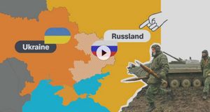 Darum gibt es im Osten der Ukraine Krieg. ZDF, 2022. Darum gibt es im Osten der Ukraine Krieg. ZDF, 2022.