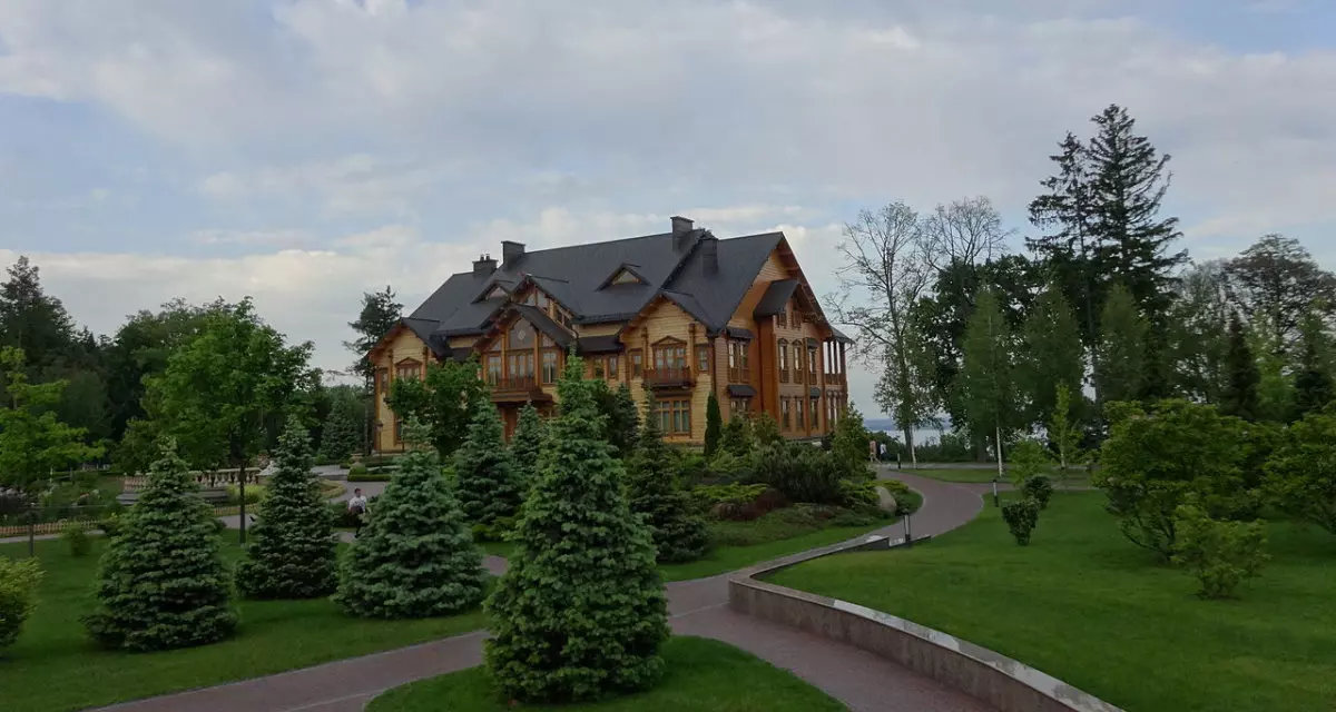 Die Villa des ehemaligen ukrainischen PrÃ¤sidenten Januokowytsch
