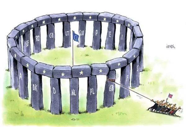 Quo vadis EU. Â© Gerhard Mester, 2016