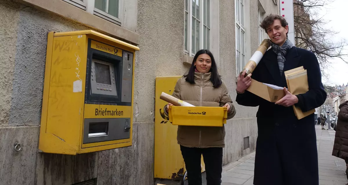 FÃ¼r das Jugend-Umwelt-Festival â€žAufstandâ€œ der Naturschutzjugend Baden-WÃ¼rttemberg mÃ¼ssen viele Flyer versandt werden.