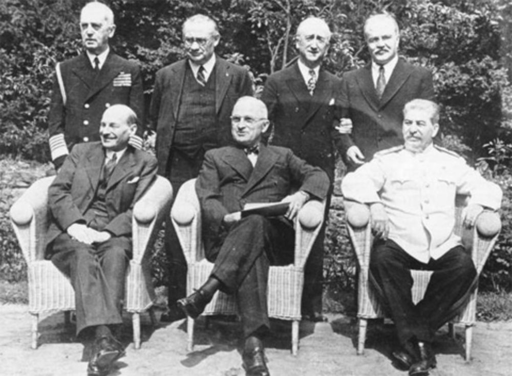 Potsdamer Konferenz Foto: Bundesarchiv, Bild 183-R86965. CC-BY-SA