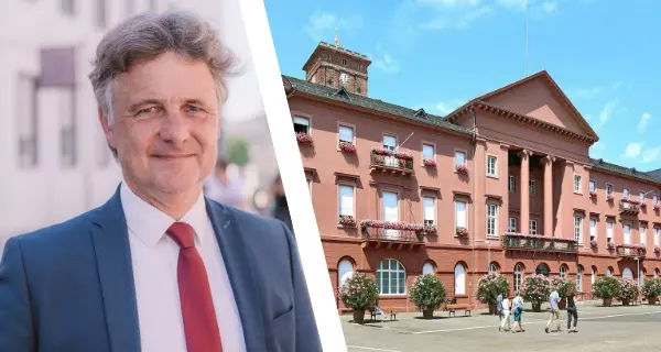 Dr. Frank Mentrup bleibt Chef im Karlsruher Rathaus. Fotos: Roland FrÃ¤nkle, Presseamt Stadt Karlsruhe / SPD Karlsruhe
