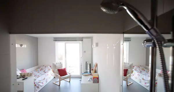 Studentenwohnheim in MÃ¼nchen, 2012. Foto: picture alliance / SZ Photo / Florian Peljak.