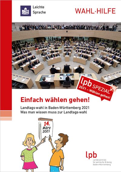 In leichter Sprache: Landtagswahl 2021