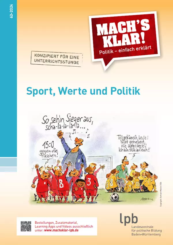 MachÂ´s klar/ MK 62-2024: Sport, Werte und Politik