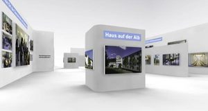 Kunstmatrix-Ausstellung â€žHaus auf der Alb"