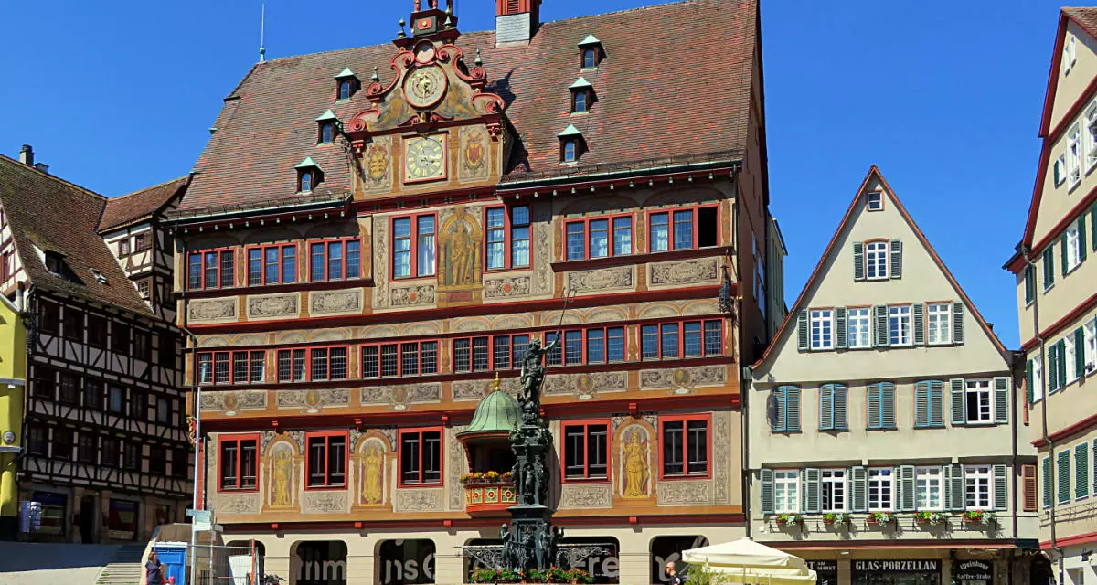 TÃ¼binger Rathaus. Foto: wikimedia.org | Felix KÃ¶nig | CC BY 3.0
