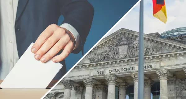 Am 26. September haben die Deutschen einen neuen Bundestag gewÃ¤hlt (Fotocollage: LpB BW via Canva).