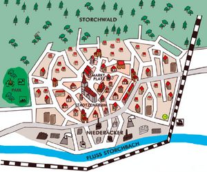 Stadtplan von Stochbach Stadtplan von Stochbach