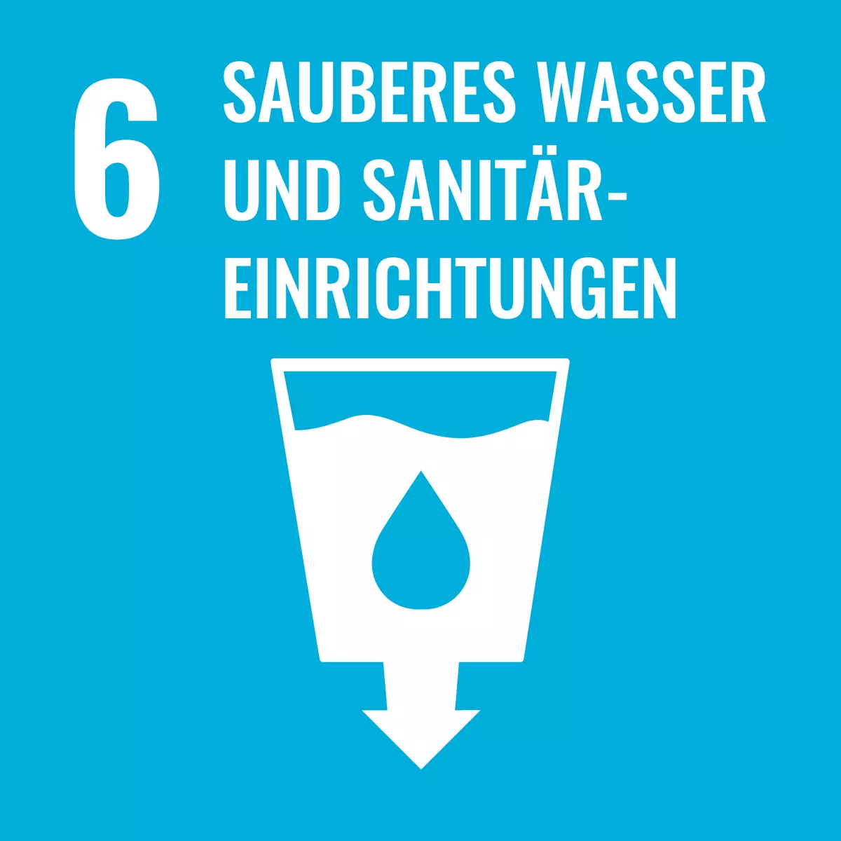 zum SDG 6 Sauberes Wasser