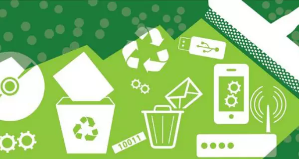 Grafik zum Online-Vortrag â€žDigitalisierung und Nachhaltigkeitâ€œ