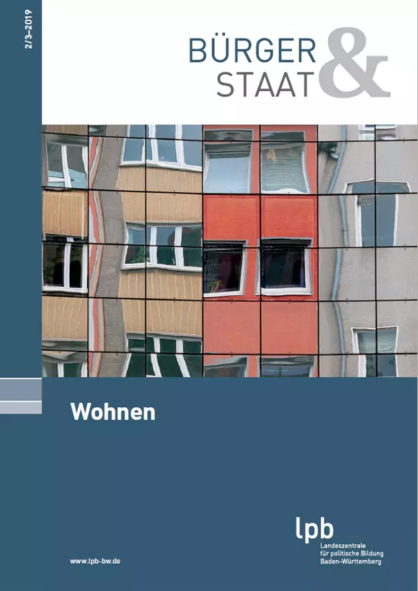 Cover Zeitschrift BÃ¼rger&Staat: Wohnen