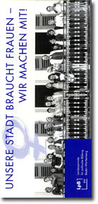 Unsere Stadt braucht Frauen.  Wir machen mit!