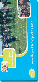 Faltblatt zum Freiwilligen Ökologischen Jahr (FÖJ)