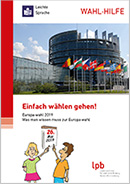 Europawahl 2019  in leichter Sprache: Einfach wählen gehen-