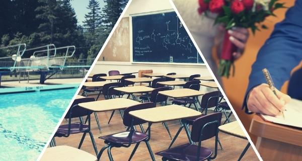 Schwimmbad, Schule und Standesamt: Aufgaben der Gemeinde