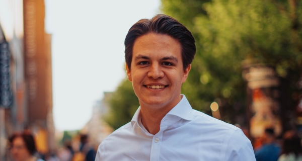 OB-Kandidat Marian Schreier. Foto: Ansgar Wörner OB-Kandidat Marian Schreier. Foto: Ansgar Wörner