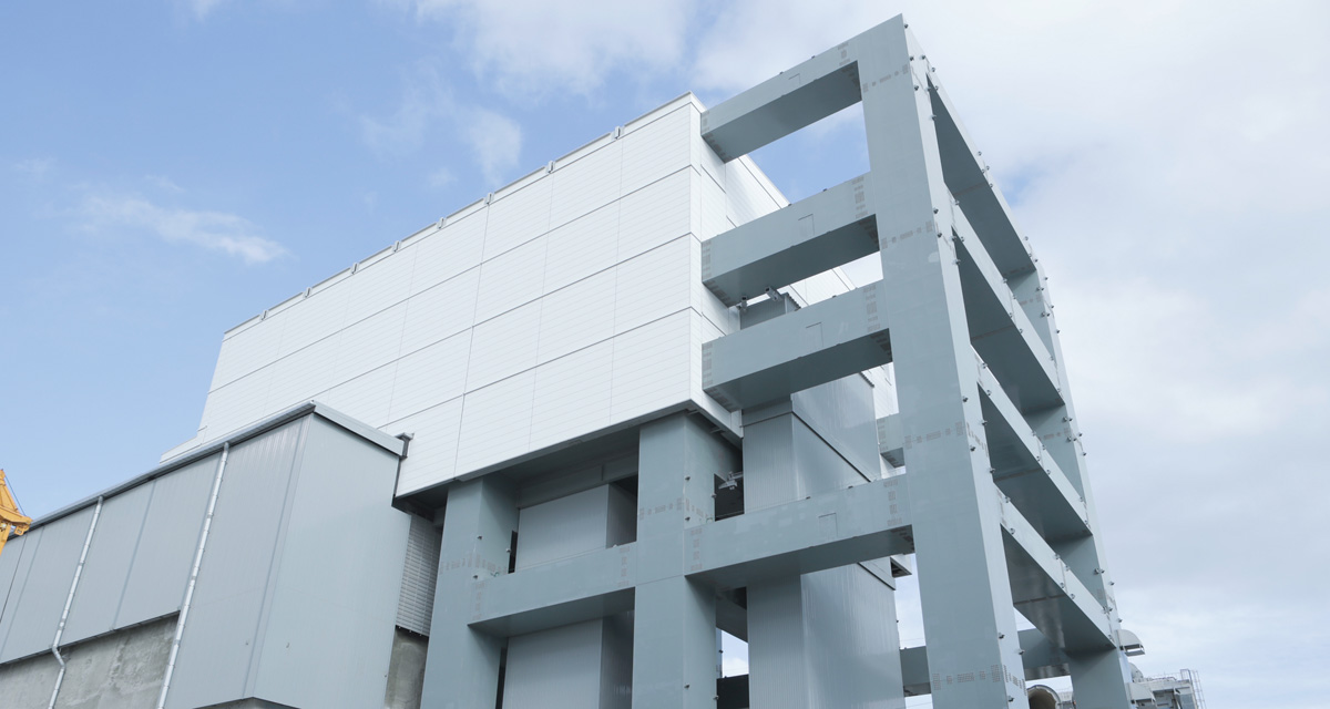 Reaktor 4 im Jahr 2018 Reaktor 4 im Jahr 2018. Quelle: Pressematerial, Tokyo Electric Power Company Holdings, Inc.