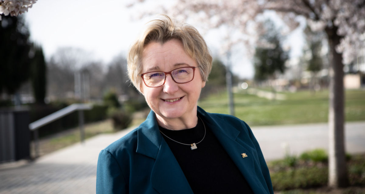 Die Grüne OB-Kandidatin Theresia Bauer. Foto: Francesco Futterer Die Grüne OB-Kandidatin Theresia Bauer.