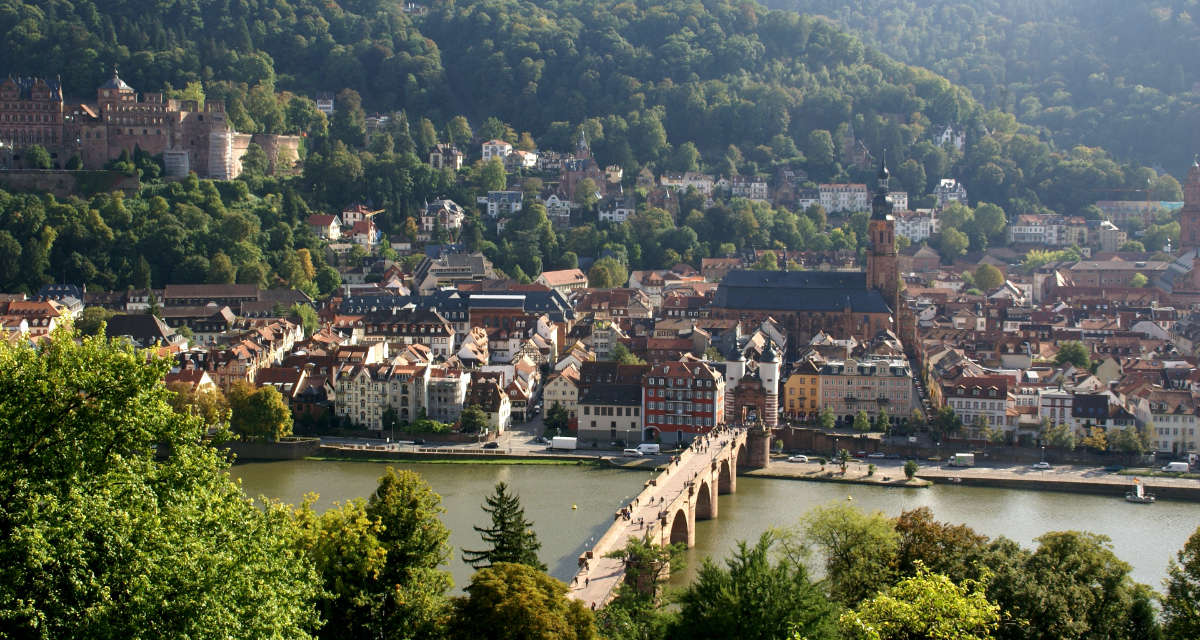 Heidelberg Panorama. Foto: Wikimedia CC0 | Hermann Luyken Heidelberg Panorama.