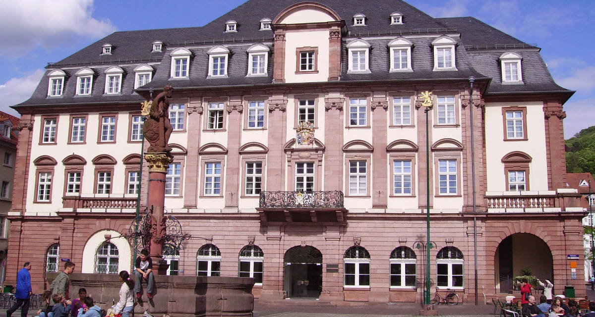 Das Rathaus in Heidelberg. Foto: Immanuel Giel | Gemeinfrei Das Rathaus in Heidelberg.