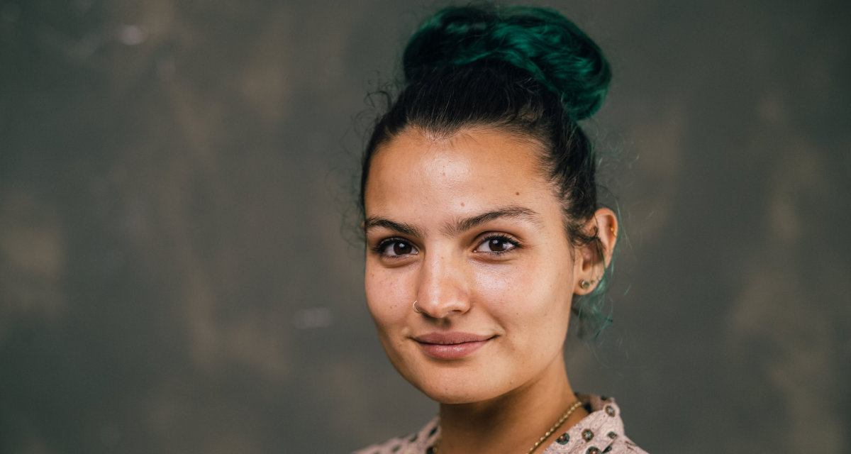 Sofia Leser. Foto: Niko Neithardt OB-Kandidatin Sofia Leser.