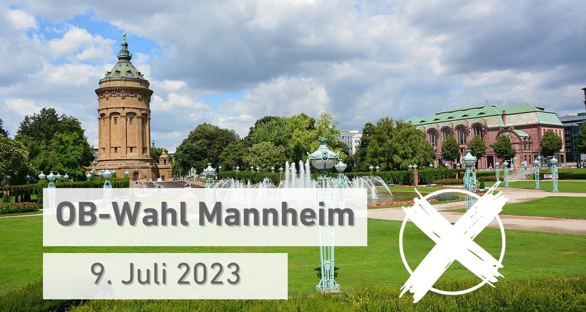 Mannheimer Wasserturm am Friedrichsplatz. Foto: Wikimedia (CC BY 3.0) | Hubert Berberich. Blick auf den Mannheimer Wasserturm am Friedrichsplatz.