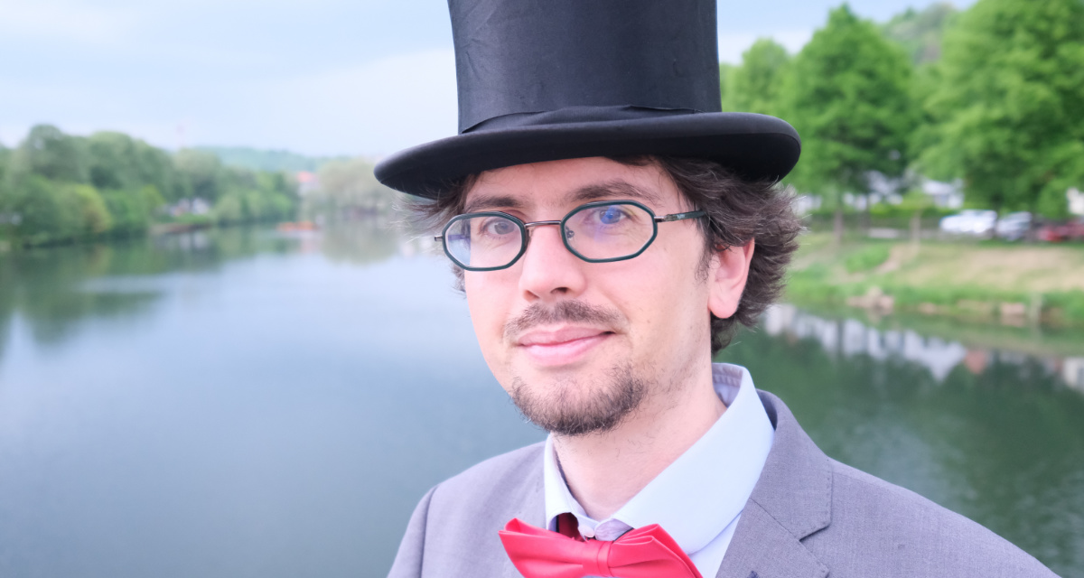 Markus Vogt, Kandidat von DIE PARTEI fÃ¼r die OB-Wahlen. Foto: privat