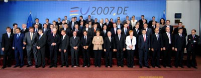 EU-Gipfel, Â© Council of the EU | Brussels - Council/Justus Lipsius | p-013022-00-15 | 21/06/2007