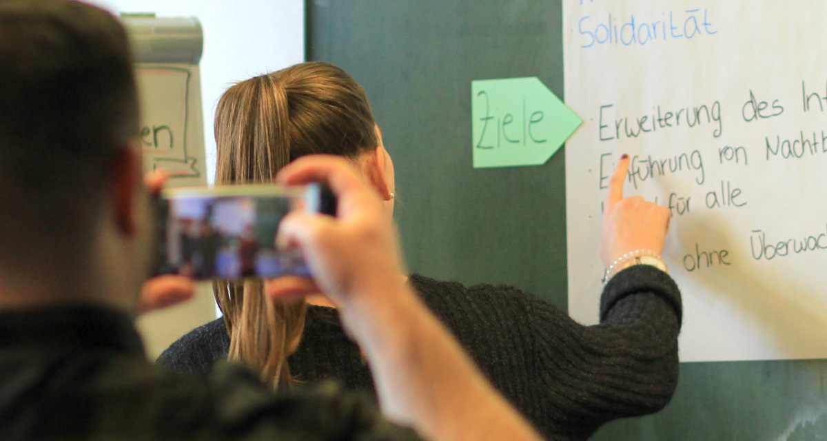 Politische Tage im Landratsamt Esslingen. Foto: LpB BW / Beiter.